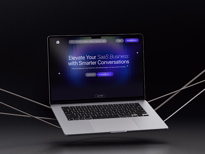 Ai Chatbot Landing Page Design