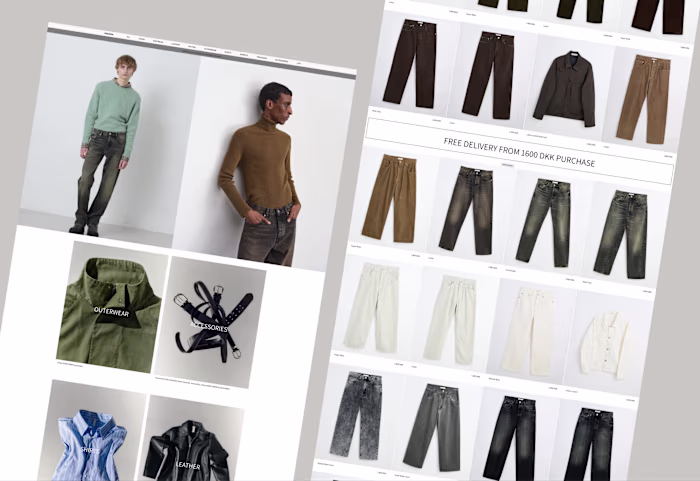Fashion E-Commerce Web Design