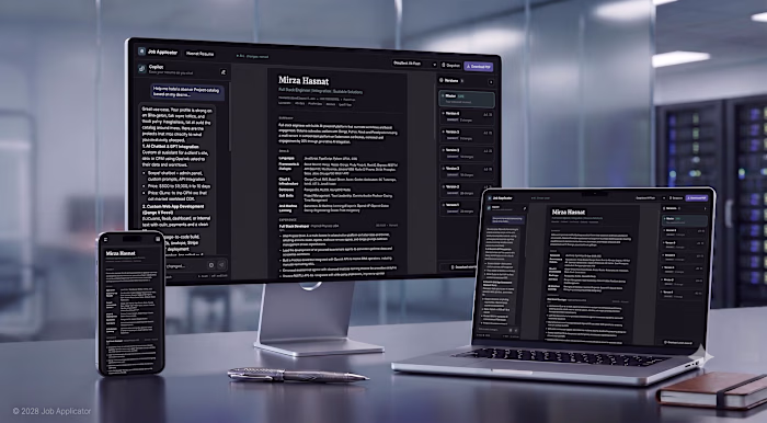 Job Applicator is an AI-powered