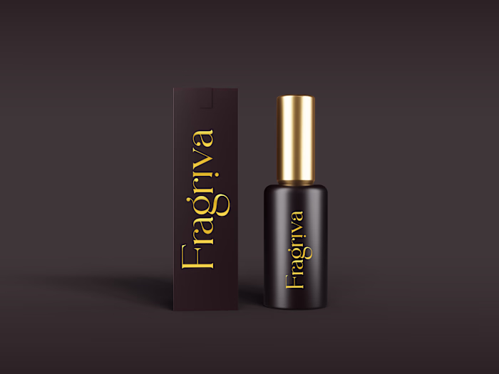 Logo Design for Fragiva Perfume Brand on Behance
