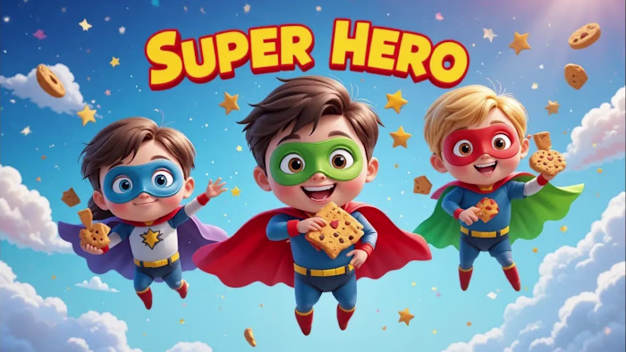 "Tiny Heroes Adventure | Super Brave Kids Rhyme Song for Babies & Toddlers | Fun Nursery Rhymes"