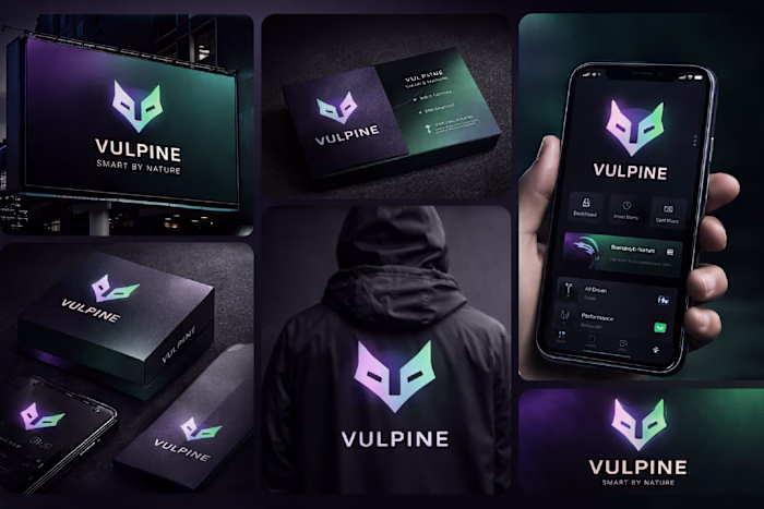 VULPINE — Minimal Fox Logo