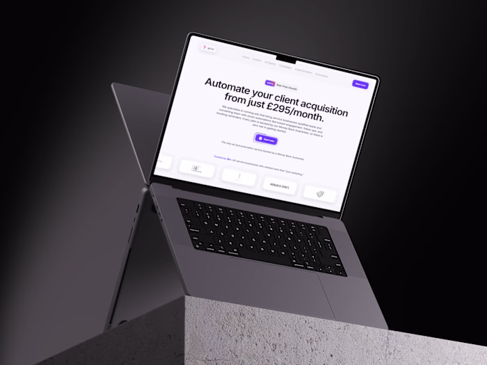 Go7 – AI Platform website design & development in Framer