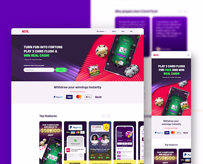 Landing Page & Digital Banners
