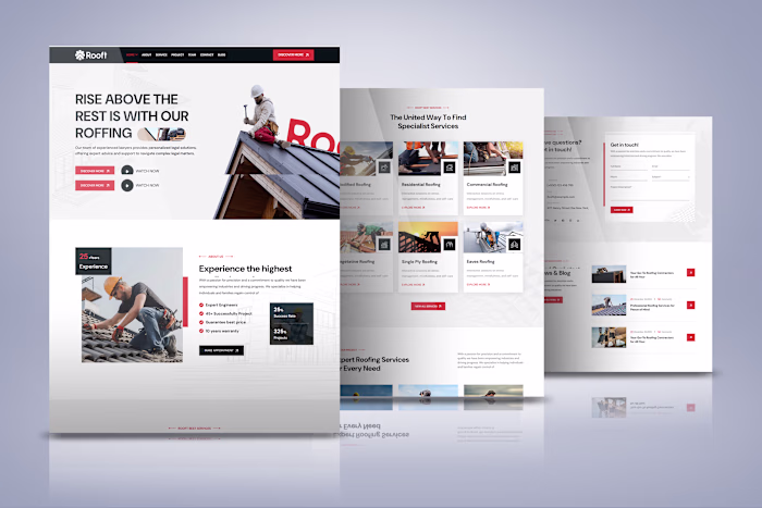 Wix Roofing Website Design