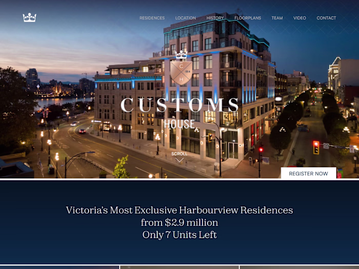 Customs House | Website Redesign, Maintenance