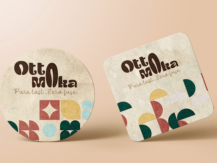 OTTO MOKA Coffee Brand | Brand Identity Design & Visual Design