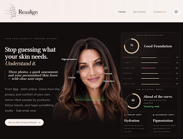 AI Skin Analysis Platform for Australian Beauty-Tech Brand
