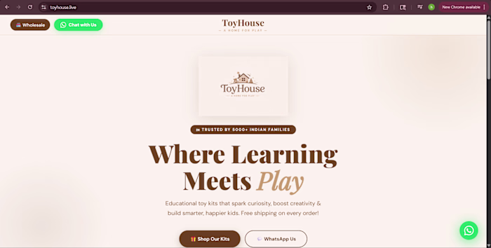 Make a website for a