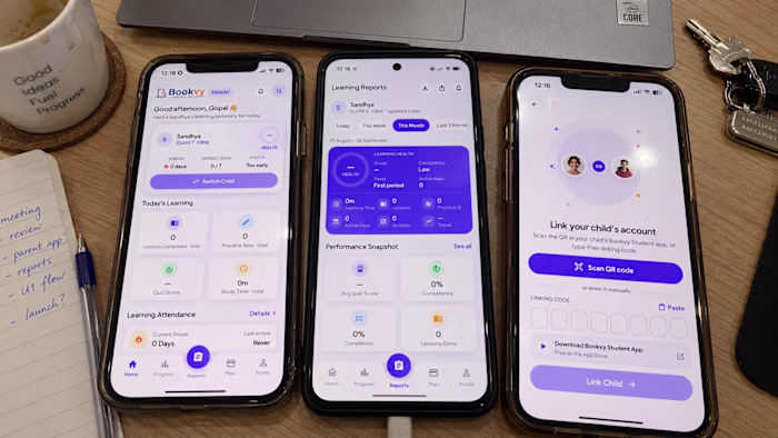 Bookvy: Flutter EdTech App with AI Tutor and Parent App