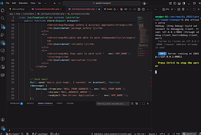 The project I value most focused on fixing broken workflows ...