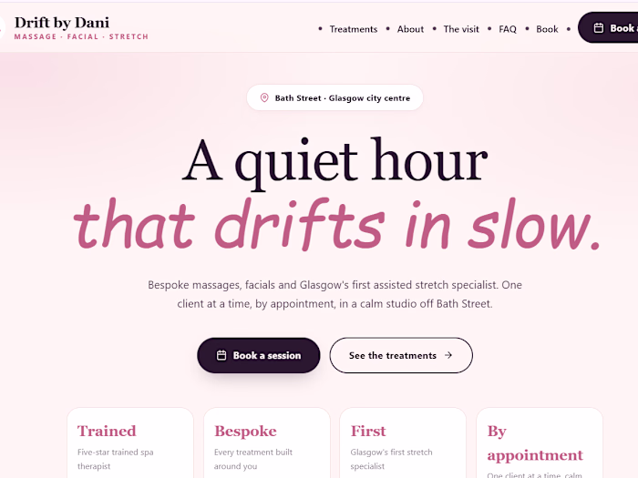 *CONCEPT DESIGN* Drift by Dani ·  Glasgow