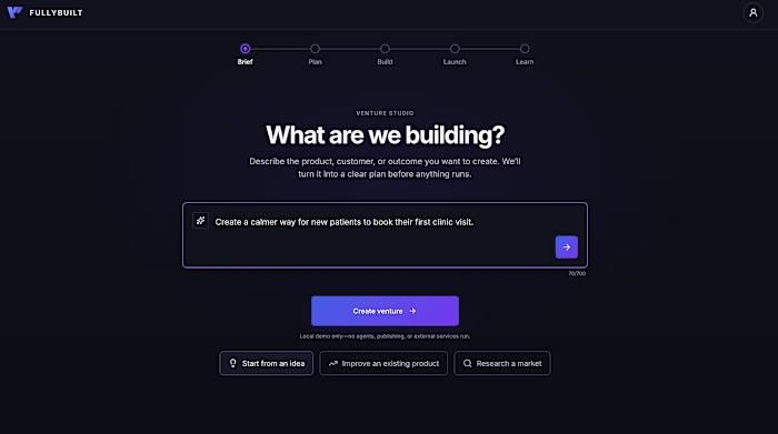 Fullybuilt is an end-to-end version