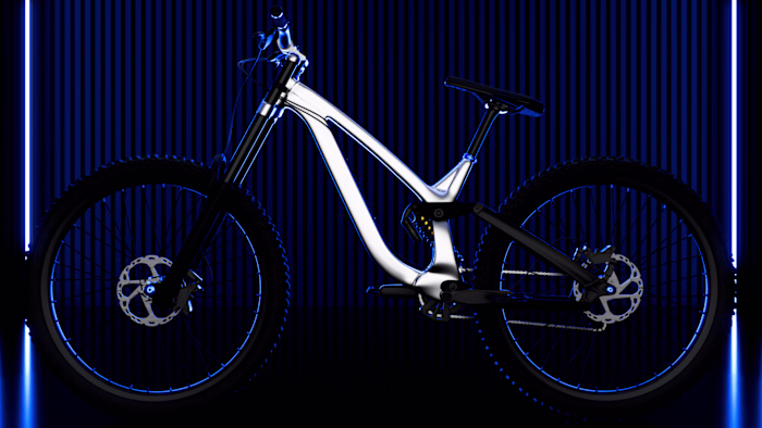 Mountain Bicycle 3D render and animation Project.