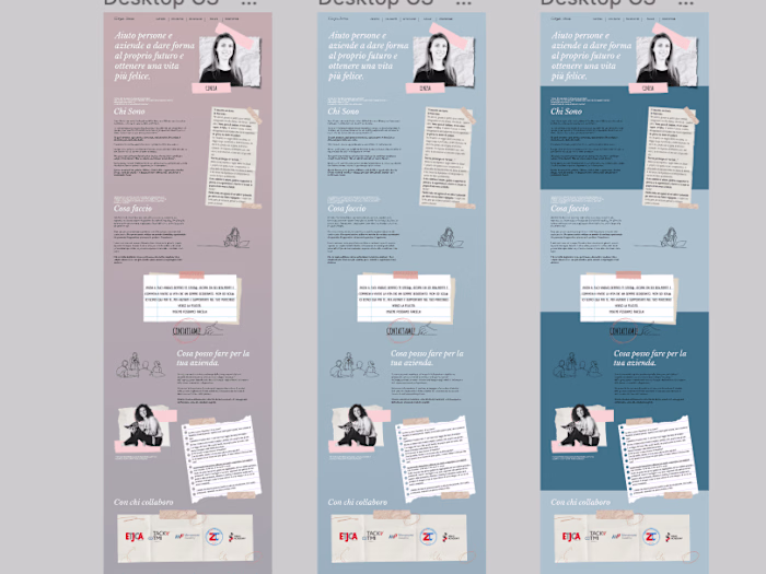 Website design for Business Coach
