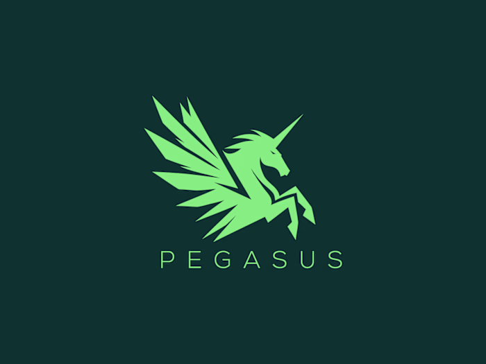 Pegasus Vector Logo Available For