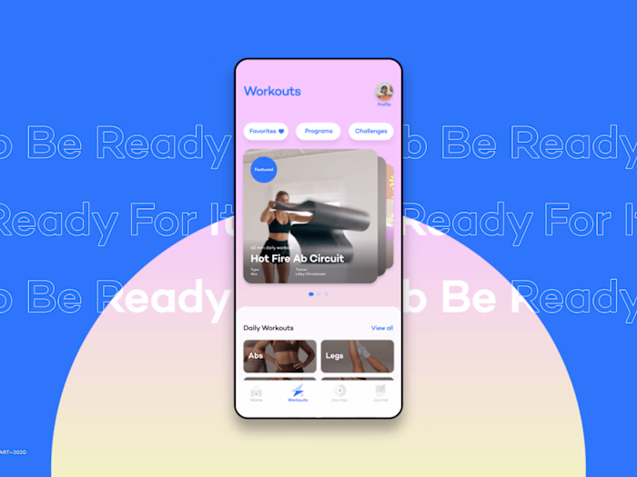Mobile App prototype & Demo video