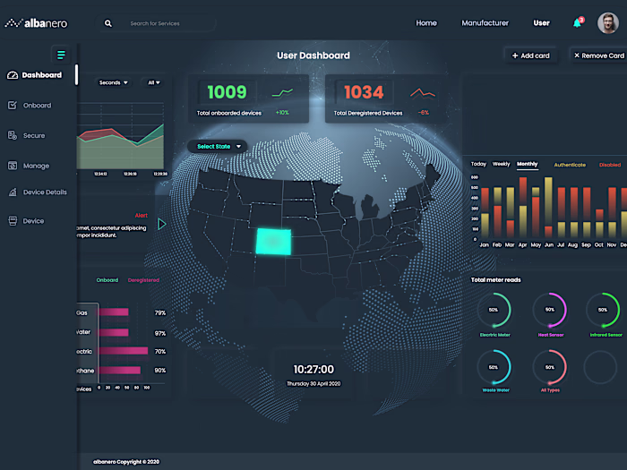 Albanero Web App Design