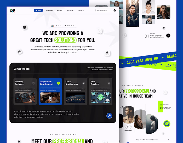 Marketing Agency Website Design