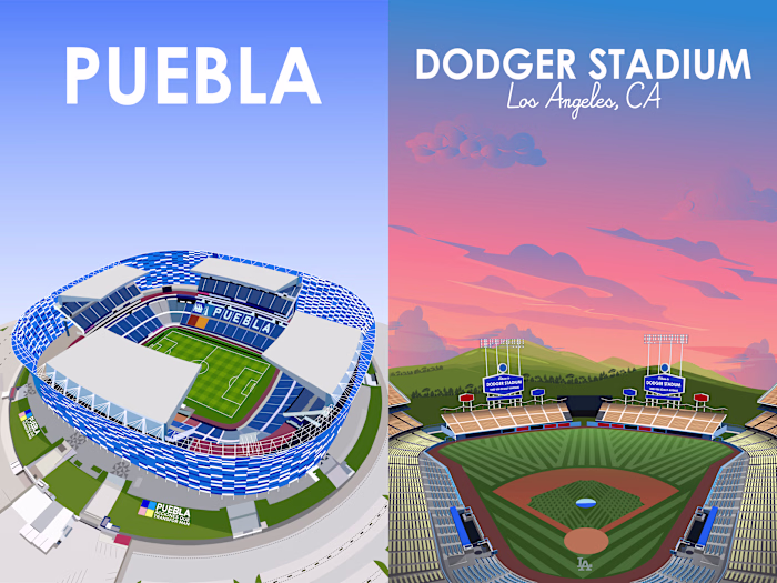 Need a stadium illustration that