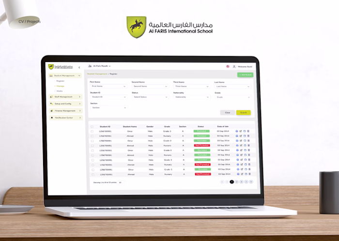 School Management Systam (SaaS)
The Challenge:
-