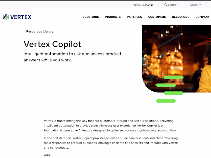 Vertex Chat-Copilot