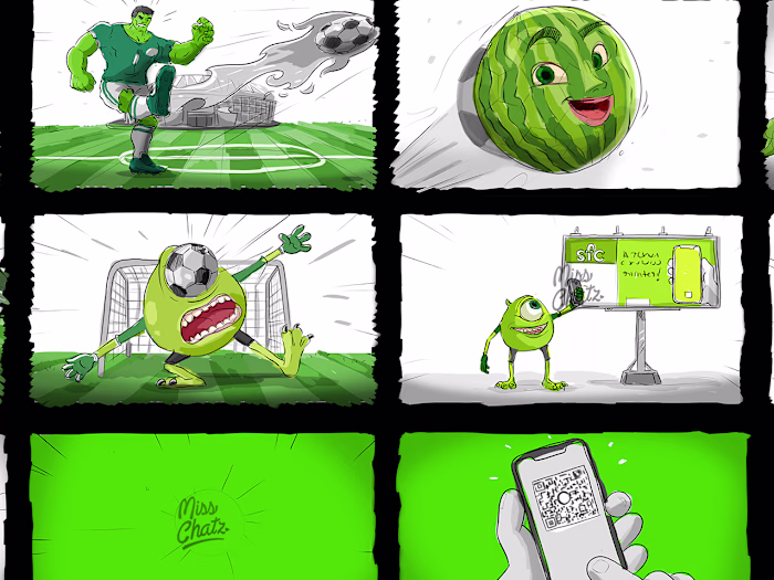 Mobile Fifa Storyboard ⚽