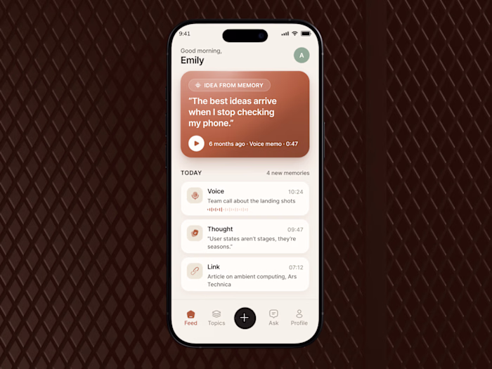 Mobile App Design | AI Voice Notes App | Smart Notes + AI App