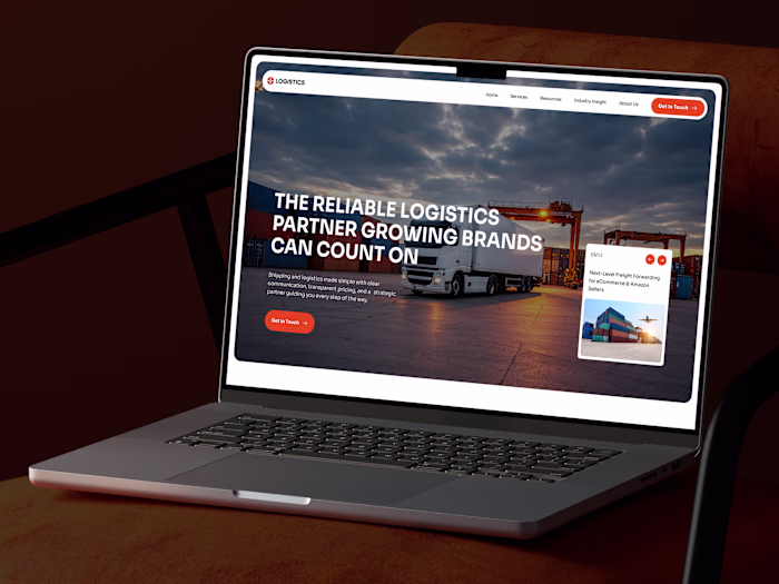 🚚 Your logistics brand deserves a
