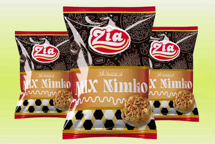 Zia Snacks Brand Packaging design { This Brand sells Snacks } :