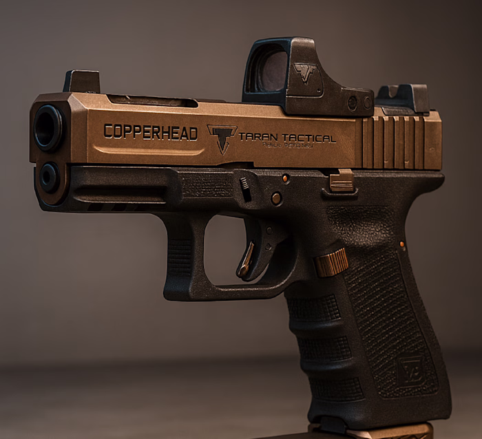 Realistic Rendering in Arnold of Glock Taran Tactical 