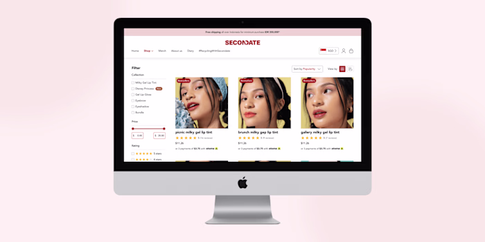 Secondate Redesign