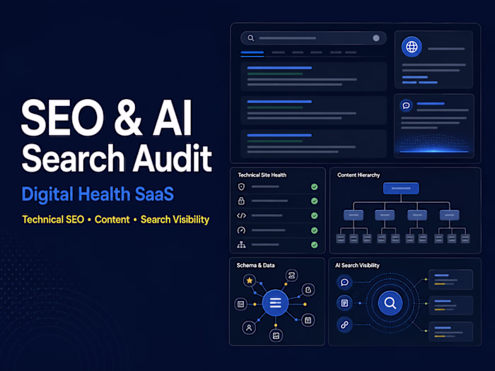 SEO & AI Search Audit for a Digital Health SaaS