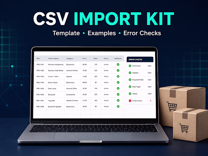 Shopify CSV Mini Audit & Fix — Paid Pilot