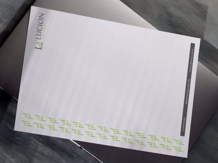 Visual Identity Design for Lucion Business Consulting