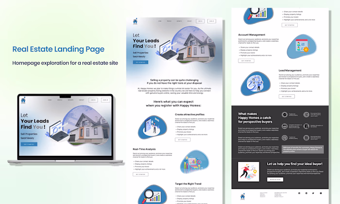 Real Estate Landing Page