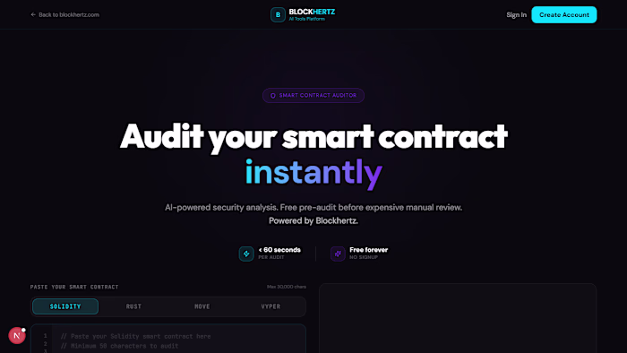 Built an AI-powered smart contract