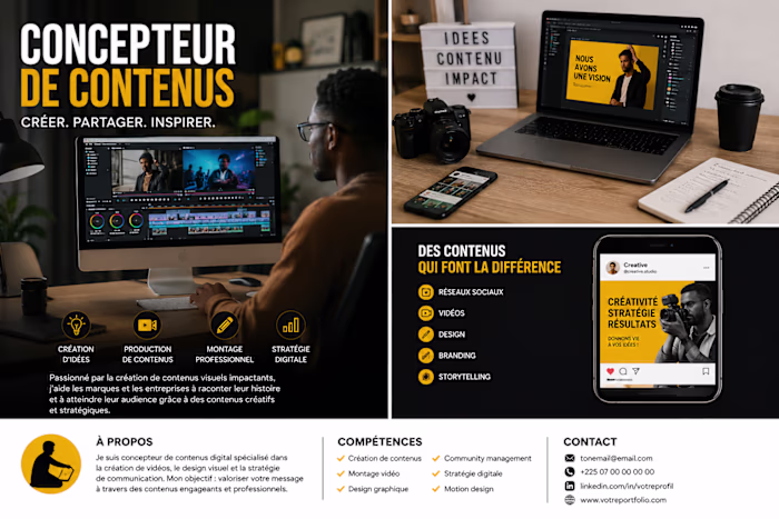 page de vente
