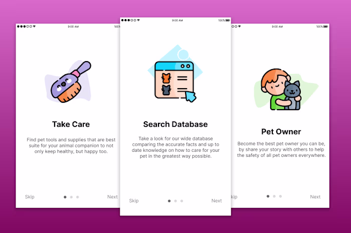 Day 023 — Onboarding | 100 days UI challenge