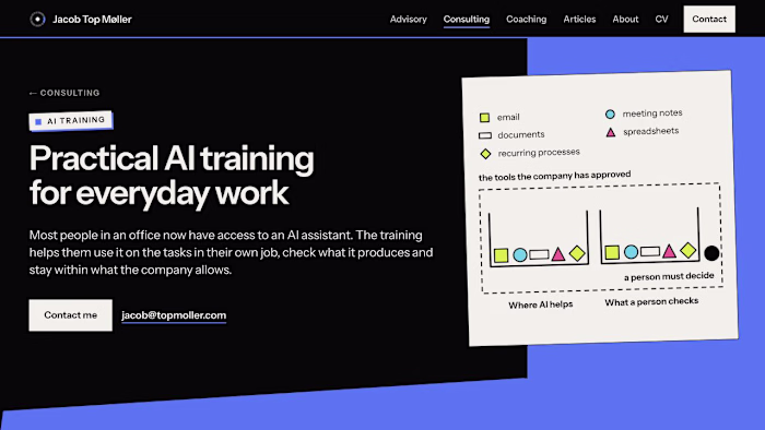 Practical AI training for everyday work