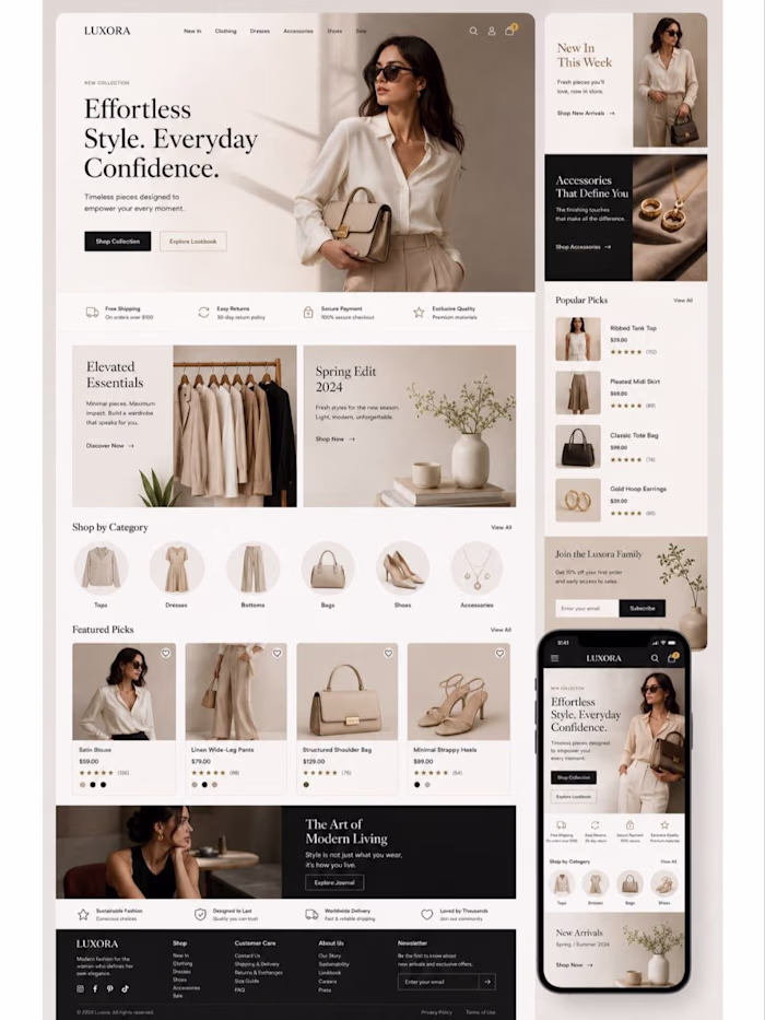 In e-commerce, design is the