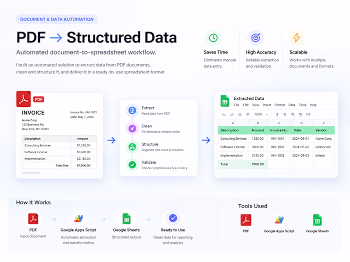 I built an automated workflow