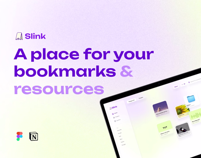 Slink:  Save and organize resources you want to come back to