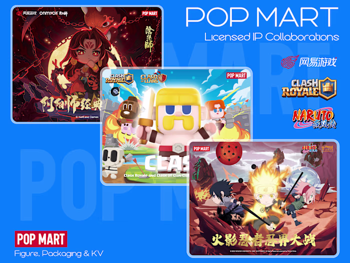POP MART Licensed IP Collaborations | Collectibles & Packaging