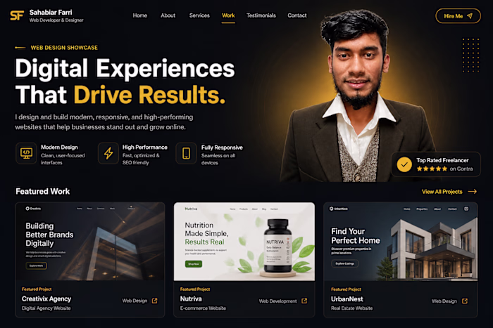 Web Design Showcase – Digital