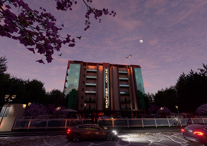 Galaxy Enclave – Residential Exterior