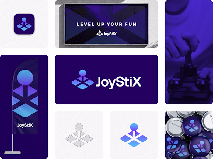 JoyStiX - Logo Design