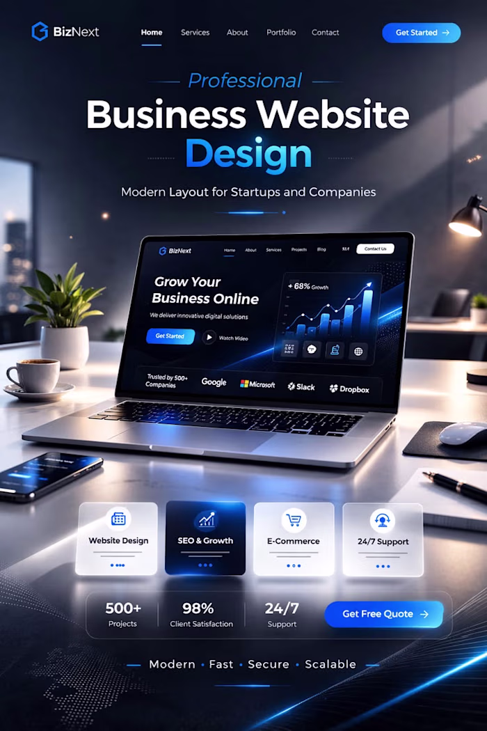 Transform Your Business with a Modern, Mobile-Friendly Website