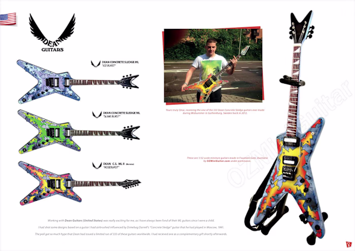 Dean Guitars (Concrete Sledge ML)