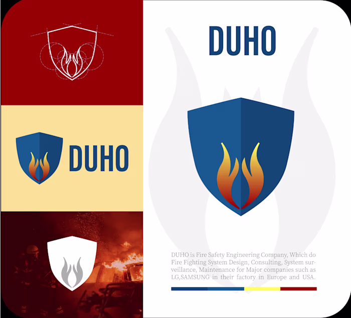 This logo design for DUHO